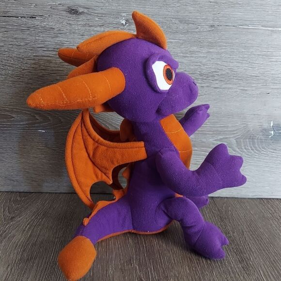 2013 Skylanders Fire Spyro The Dragon Plush Activision - Picture 3 of 6